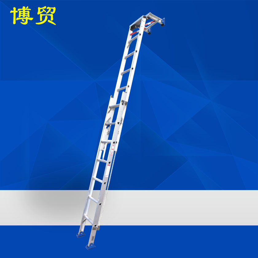 顶部折叠铝合金单伸缩梯-定制D25-直梯/单梯（按类型）-新利体育