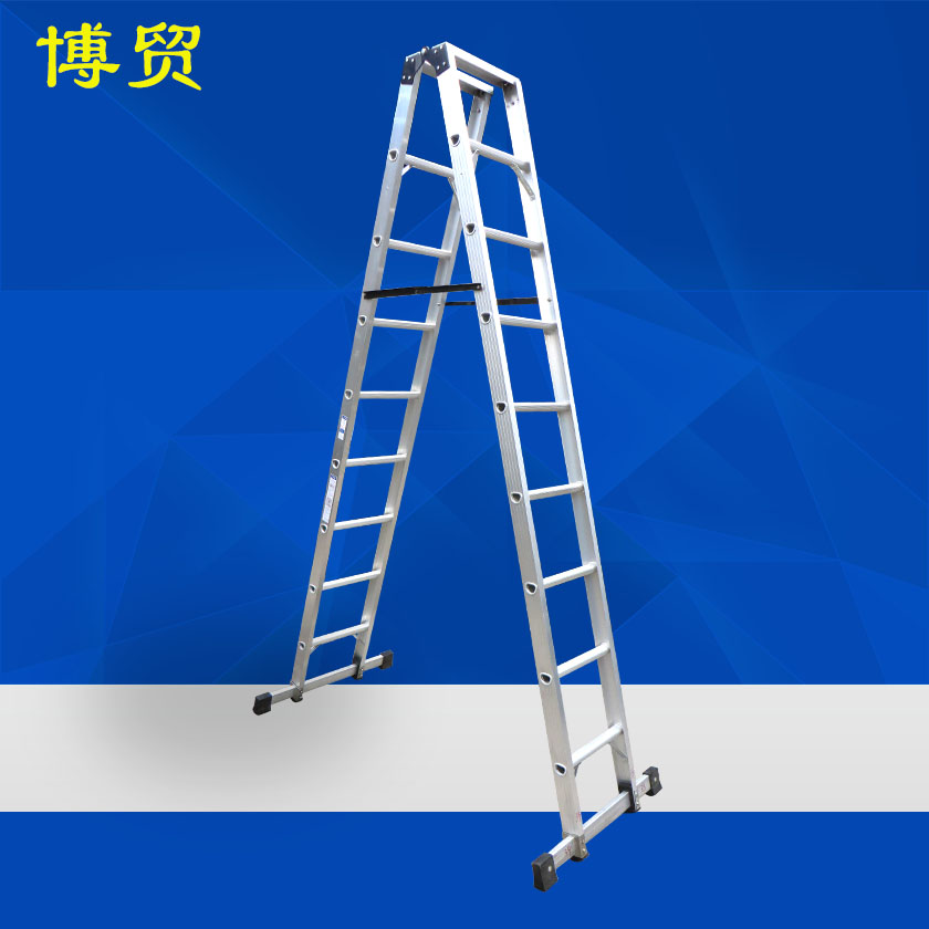 欧标 铝合金人字A型梯L9-铝合金梯-新利体育