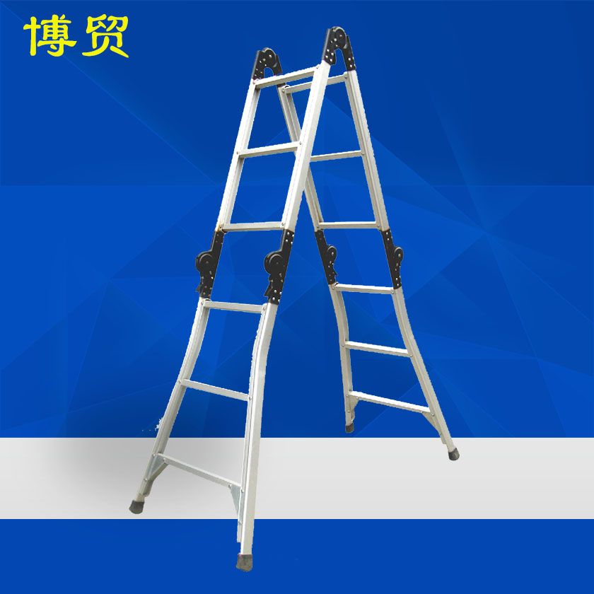 欧标 铝合金六枢纽折叠梯-直梯/单梯（按类型）-新利体育