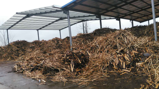 上图为农林拔除物秸秆、木屑等 上图为农林拔除物秸秆、木屑等