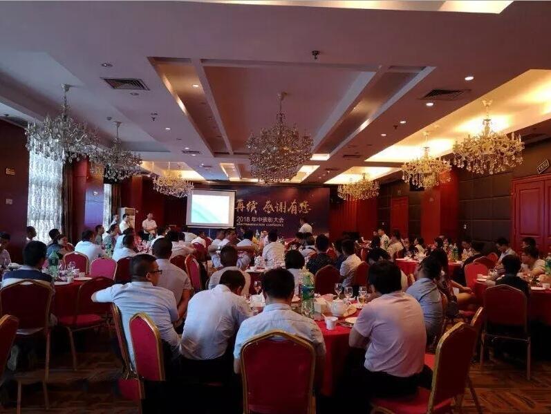 鲜丽再续，感激有您，宝运莱2018年中总结会圆满实现